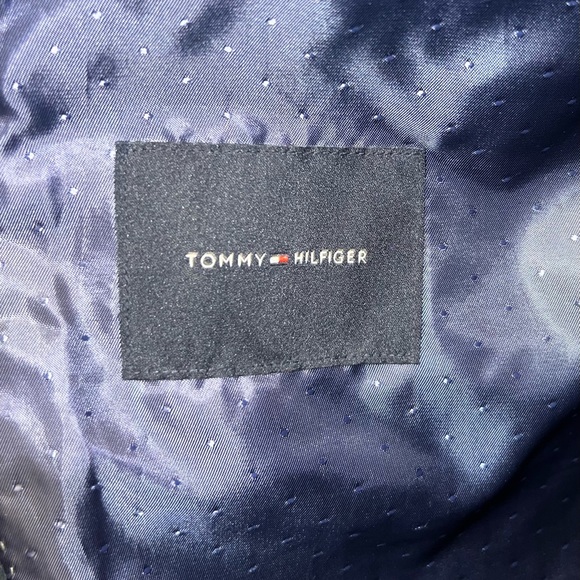 TOMMY HILFIGER MENS SIZE R48
VELVET BLAZER COTTON SILK LAPEL EVENING JACKET - Picture 4 of 6